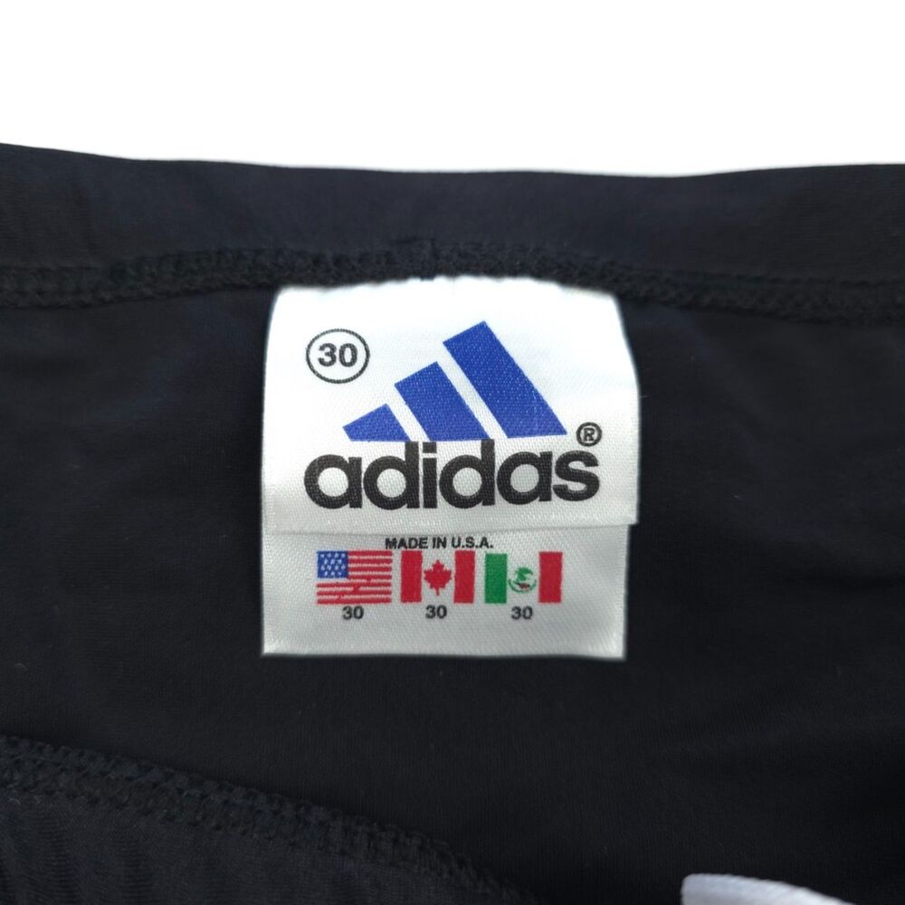 NWT Adidas Classic 3-Stripes Swim Briefs Black White Athletic Sporty Polo Swim - Picture 8 of 10